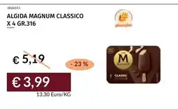 Prezzemolo e Vitale Algida Magnum Classico offerta