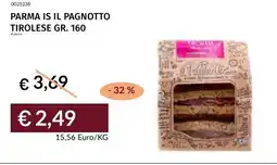 Prezzemolo e Vitale Parma is il pagnottto tirolese offerta