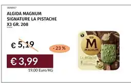 Prezzemolo e Vitale Algida Magnum Signature La Pistache offerta