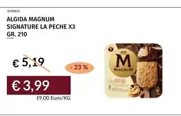 Prezzemolo e Vitale Algida Magnum Signature La Pecche offerta