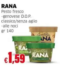 Mercati Alimentari Pesto fresco RANA offerta
