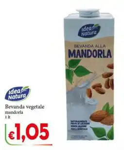 D'Italy Idea Natura bevanda vegetale mandorla offerta