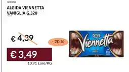 Prezzemolo e Vitale Algida Viennetta Vaniglia offerta