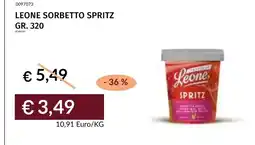 Prezzemolo e Vitale Leone sorbetto spritz offerta