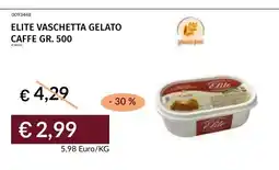 Prezzemolo e Vitale Elite vaschetta gelato caffe offerta