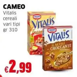 Mercati Alimentari Vitalis cereali vari tipi offerta