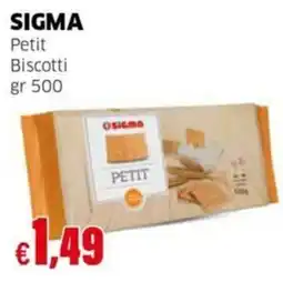 Mercati Alimentari Sigma Petit Biscotti offerta