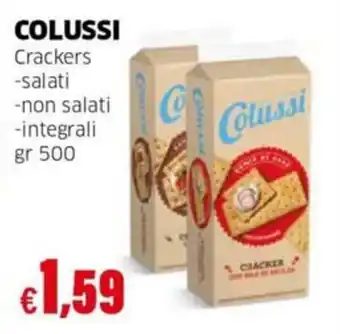 Mercati Alimentari Colussi Crackers offerta