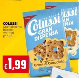 Mercati Alimentari Colussi Gran dispensa biscotti offerta