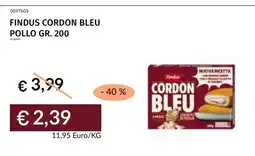 Prezzemolo e Vitale Findus Cordon Bleu Pollo offerta