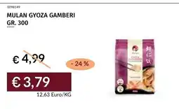 Prezzemolo e Vitale Mulan gyoza gamberi offerta