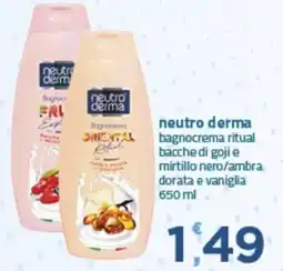 Bravo Casa Neutro derma bagnocrema ritual offerta