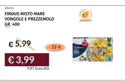 Prezzemolo e Vitale Findus misto mare vongole e prezzemolo offerta