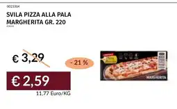 Prezzemolo e Vitale Svila pizza alla pala margherita offerta
