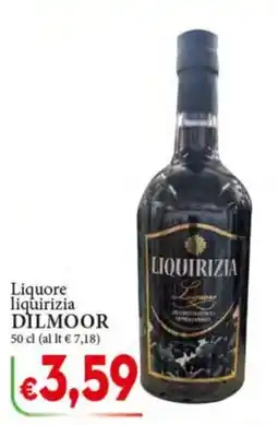 D'Italy Liquore liquirizia DILMOOR offerta