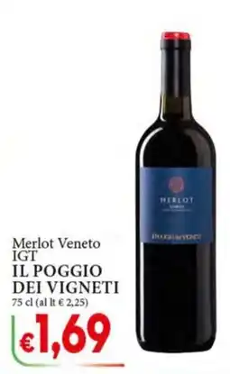 D'Italy Merlot Veneto IGT Il Poggio dei Vigneti offerta