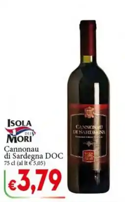 D'Italy Cannonau di Sardegna DOC offerta