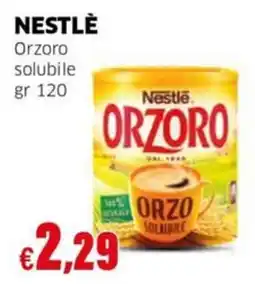 Mercati Alimentari Orzoro solubile Nestlé offerta