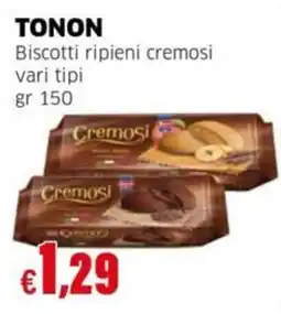 Mercati Alimentari Biscotti ripieni cremosi Tonon offerta