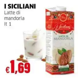 Mercati Alimentari I siciliani latte di mandorla offerta