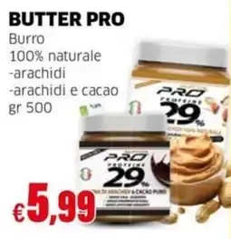 Mercati Alimentari Butter Pro burro offerta