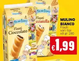 Mercati Alimentari Mulino Bianco Flauti vari tipi offerta