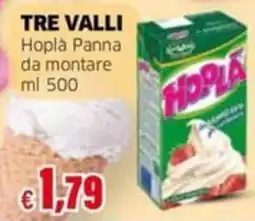 Mercati Alimentari Hoplà Panna da montare offerta