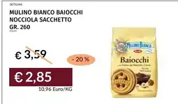 Prezzemolo e Vitale Mulino Bianco Baiocchi Nocciola offerta