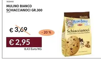 Prezzemolo e Vitale Mulino Bianco Schiaccianoci offerta