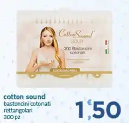 Bravo Casa Cotton Sound bastoncini cotonati rettangolari offerta