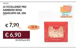 Prezzemolo e Vitale Le eccellenze P&V gambero rosa sgusciato offerta