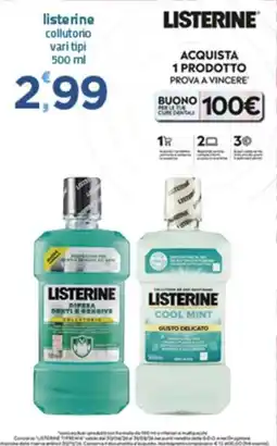 Bravo Casa Listerine collutorio vari tipi offerta