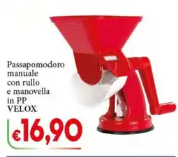 D'Italy Passapomodoro manuale VELOX offerta