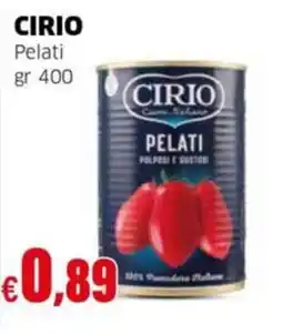 Mercati Alimentari Cirio pelati offerta