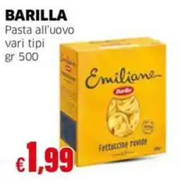 Mercati Alimentari Barilla Emiliane Fettuccine ruvide offerta