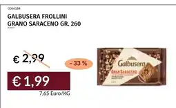 Prezzemolo e Vitale Galbusera frollini grano saraceno offerta