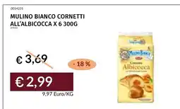 Prezzemolo e Vitale Mulino Bianco Cornetti Albicocca offerta