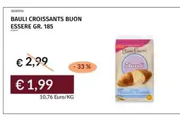 Prezzemolo e Vitale Bauli croissants buon essere offerta