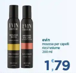 Bravo Casa evin mousse per capelli ricci/volume offerta