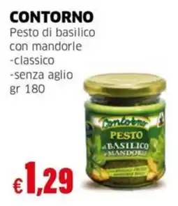 Mercati Alimentari Pesto di basilico con mandorle -classico -senza aglio offerta
