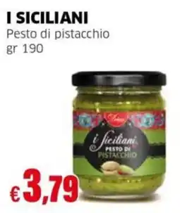 Mercati Alimentari I siciliani pesto di pistacchio offerta