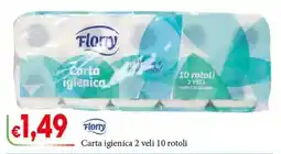 D'Italy Florry carta igienica offerta