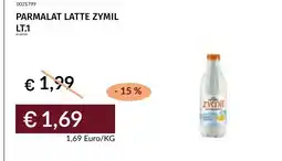 Prezzemolo e Vitale Parmalat Latte Zymil offerta