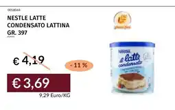 Prezzemolo e Vitale Nestlé latte condensato lattina offerta