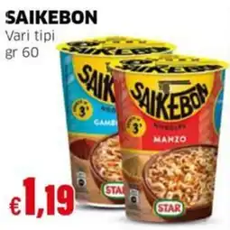 Mercati Alimentari Saikebon vari tipi offerta