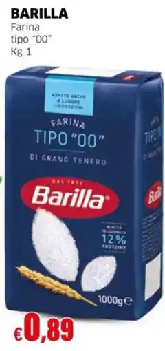 Mercati Alimentari Farina tipo "OO" Barilla offerta