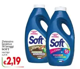 D'Italy Soft Detersivo lavatrice offerta