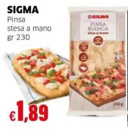 Mercati Alimentari Sigma pinsa stesa a mano offerta
