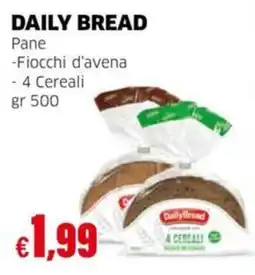 Mercati Alimentari Daily Bread Pane - Fiocchi d'avena - 4 Cereali offerta