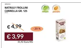 Prezzemolo e Vitale Natruly frollini cannella offerta